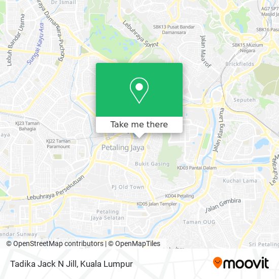 Tadika Jack N Jill map