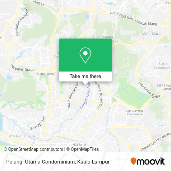 Peta Pelangi Utama Condominium