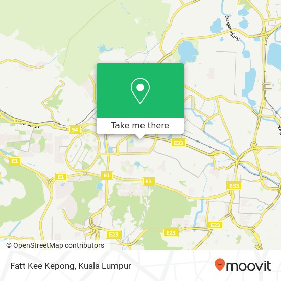 Fatt Kee Kepong map