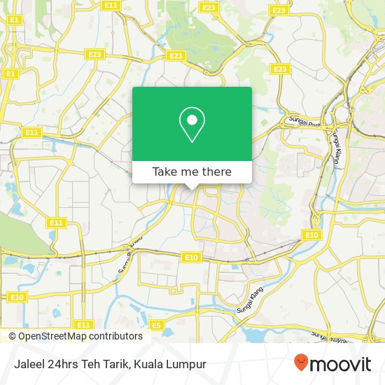 Jaleel 24hrs Teh Tarik map