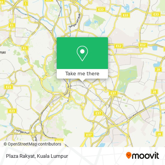 How To Get To Plaza Rakyat In Kuala Lumpur By Bus Or Mrt Lrt