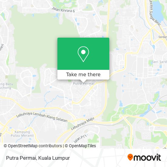 Putra Permai map