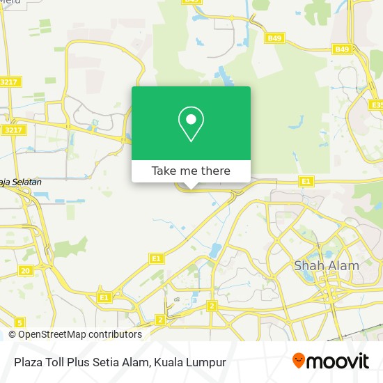 How To Get To Plaza Toll Plus Setia Alam In Shah Alam By Bus