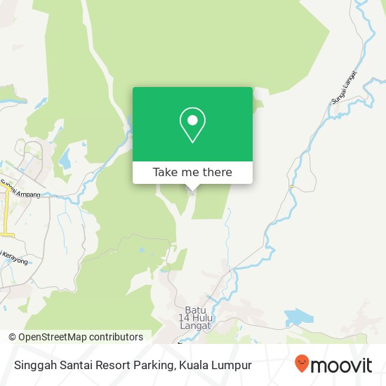 Singgah Santai Resort Parking map