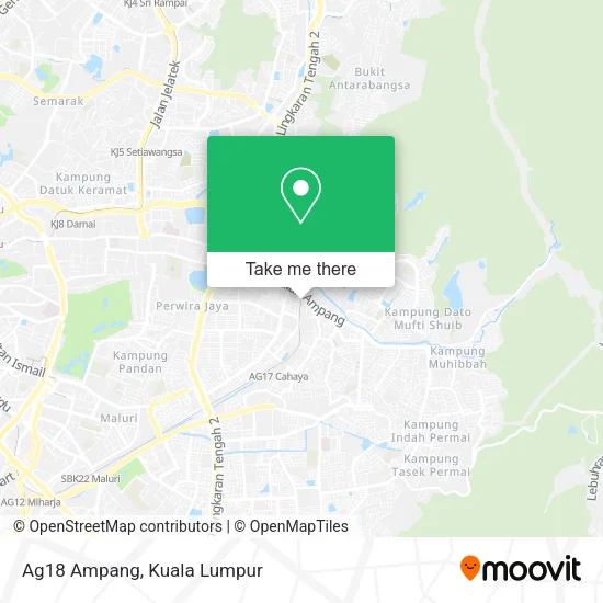 Ag18 Ampang map