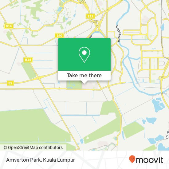 Amverton Park map