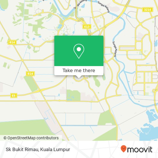 Peta Sk Bukit Rimau