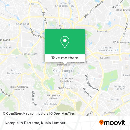 Kompleks Pertama map