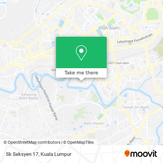 Sk Seksyen 17 map