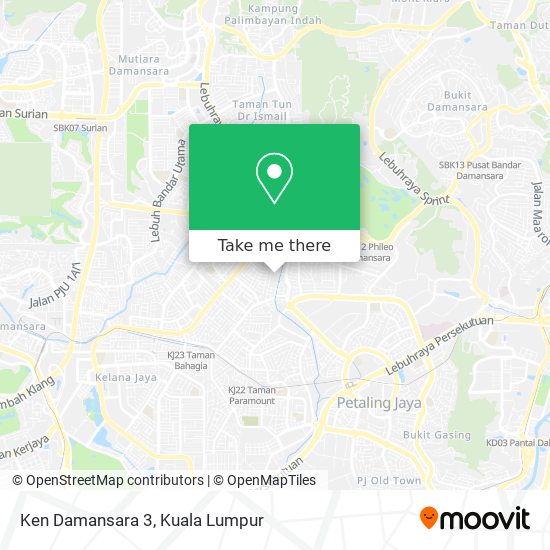 Peta Ken Damansara 3