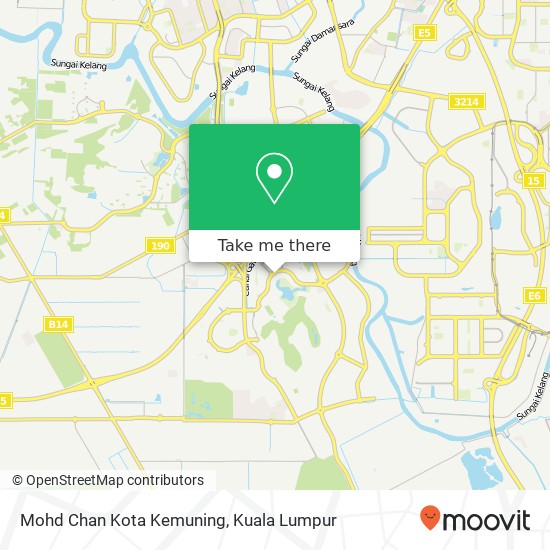 Mohd Chan Kota Kemuning map