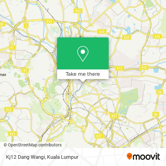 Kj12 Dang Wangi map