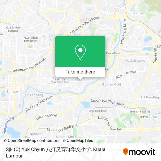 Sjk (C) Yuk Chyun 八打灵育群华文小学 map