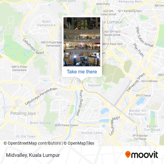 Midvalley map
