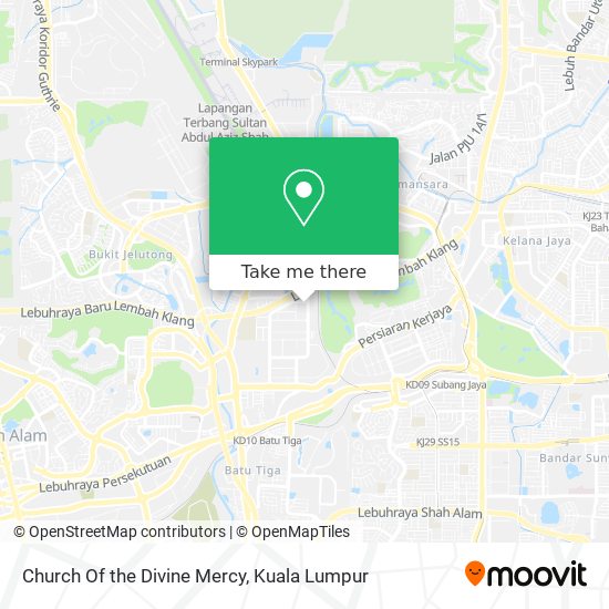 Church Of the Divine Mercy map