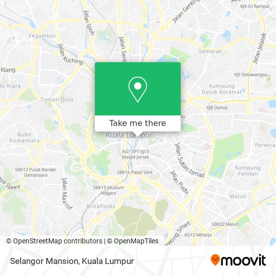 Selangor Mansion map