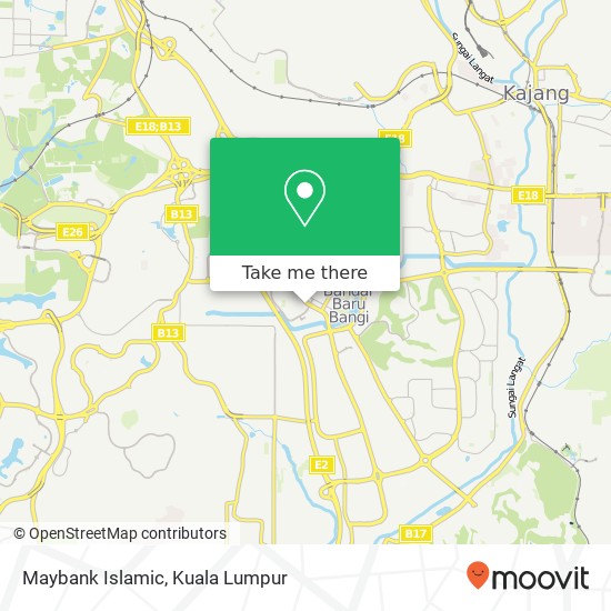 Maybank Islamic map