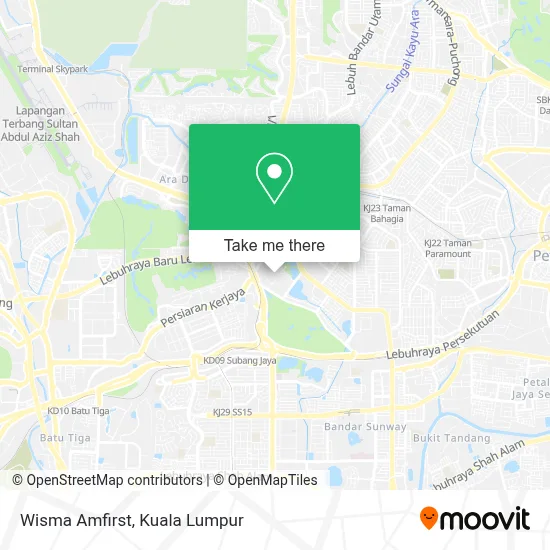 Wisma Amfirst map