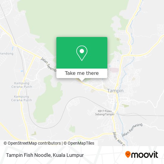 Tampin Fish Noodle map