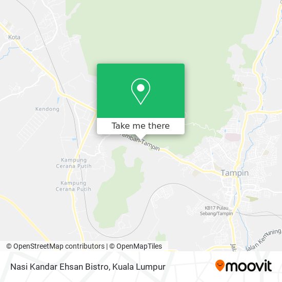 Nasi Kandar Ehsan Bistro map