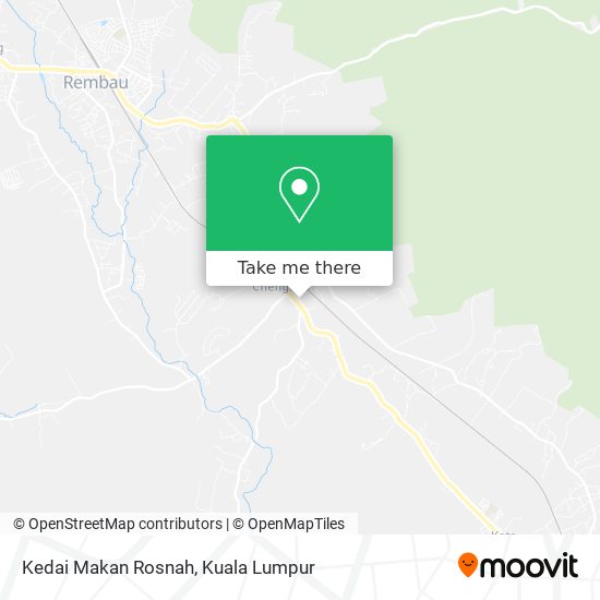Kedai Makan Rosnah map