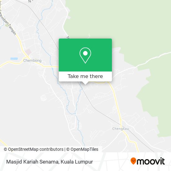 Masjid Kariah Senama map