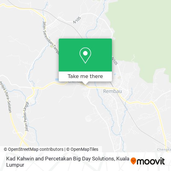 Kad Kahwin and Percetakan Big Day Solutions map