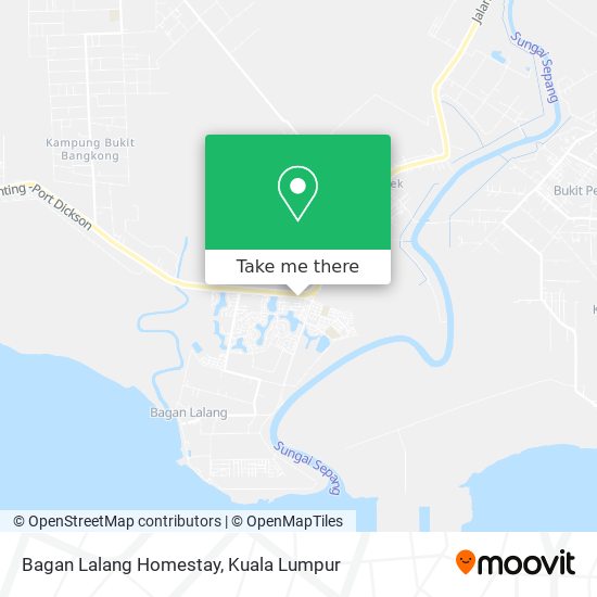 Peta Bagan Lalang Homestay