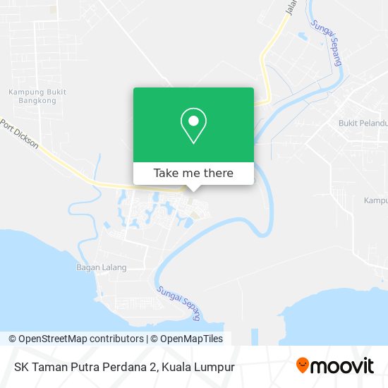 Peta SK Taman Putra Perdana 2
