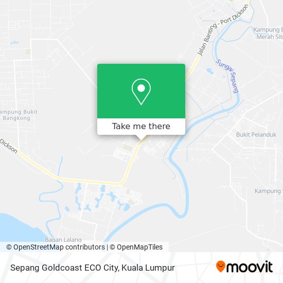 Peta Sepang Goldcoast ECO City