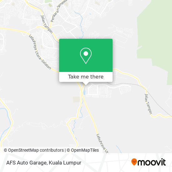 AFS Auto Garage map