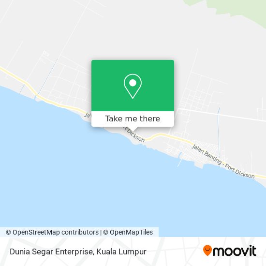 Dunia Segar Enterprise map