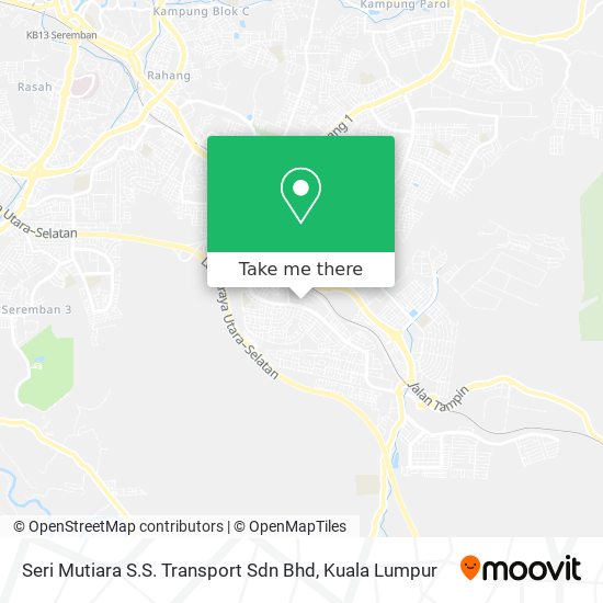 Seri Mutiara S.S. Transport Sdn Bhd map