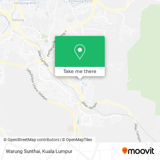 Peta Warung Sunthai