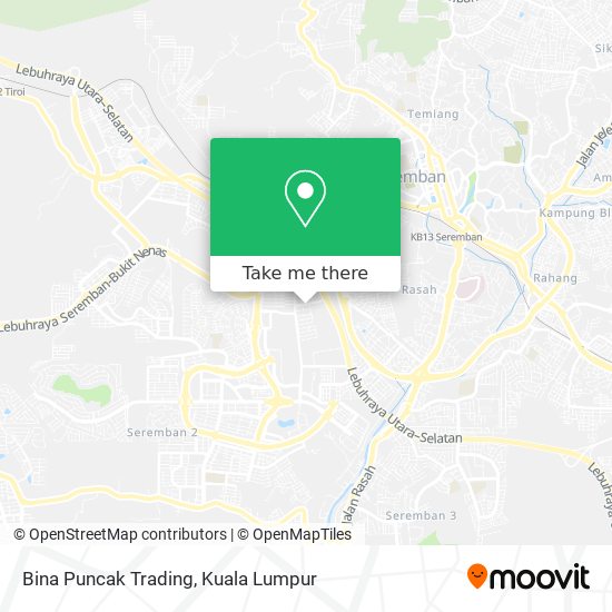 Peta Bina Puncak Trading