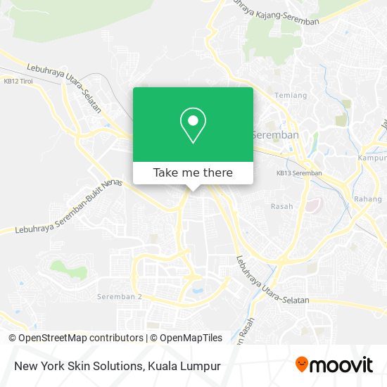 New York Skin Solutions map