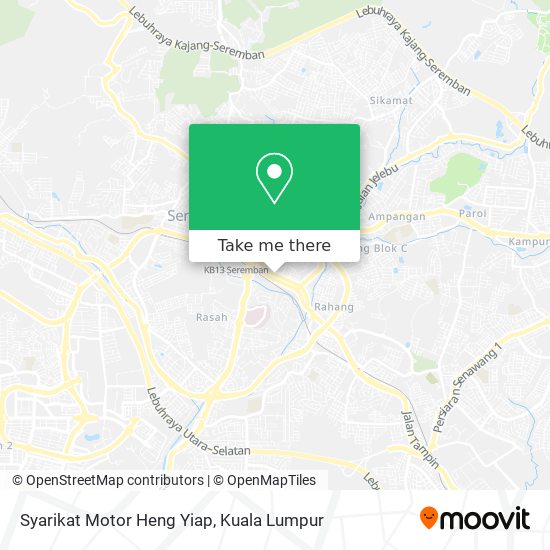 Syarikat Motor Heng Yiap map