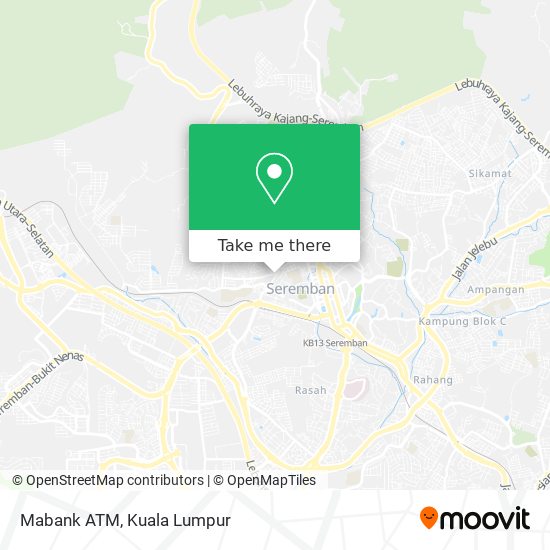 Mabank ATM map