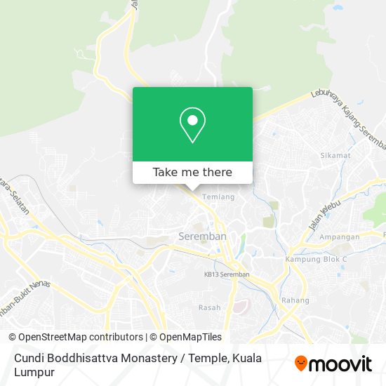 Cundi Boddhisattva Monastery / Temple map