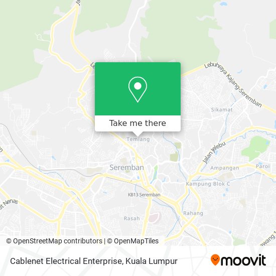 Cablenet Electrical Enterprise map