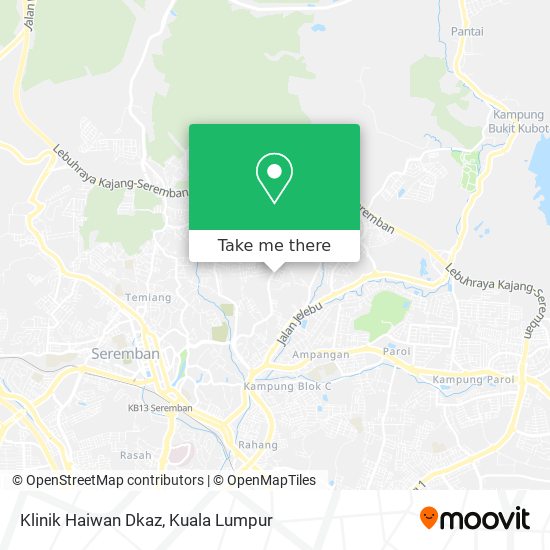 Klinik Haiwan Dkaz map