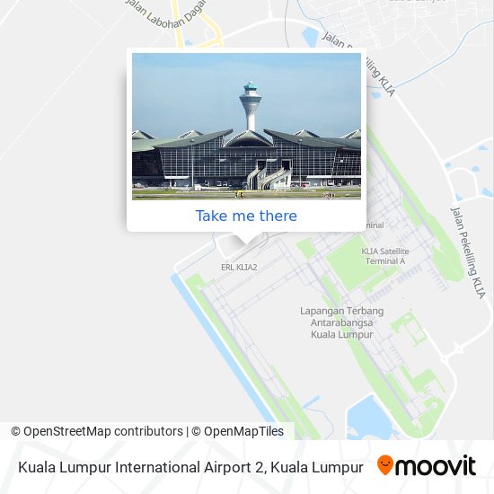 Peta Kuala Lumpur International Airport 2