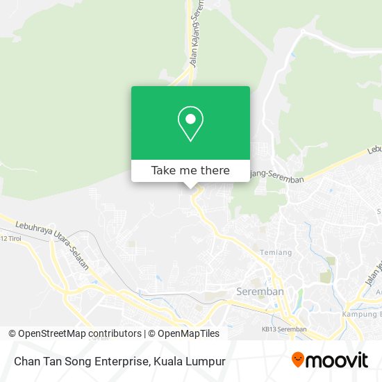 Chan Tan Song Enterprise map