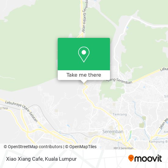 Xiao Xiang Cafe map