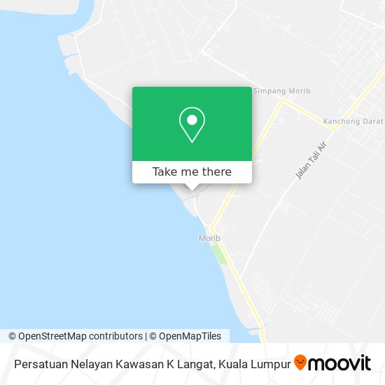 Peta Persatuan Nelayan Kawasan K Langat