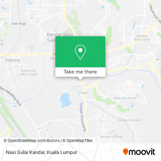 Nasi Gulai Kandar map
