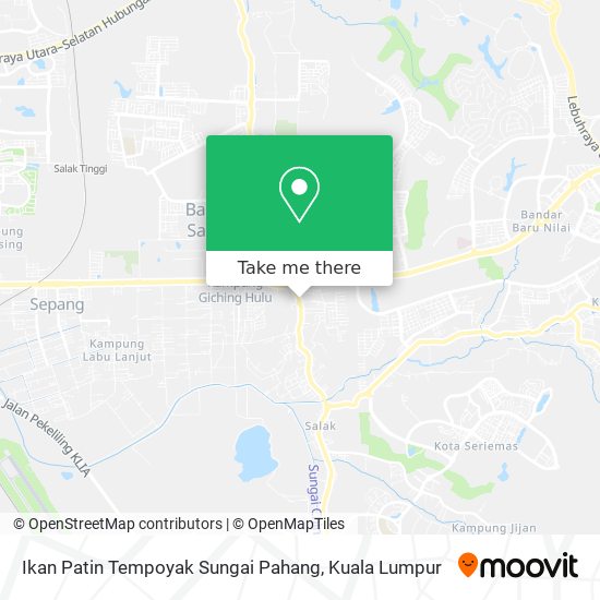 Ikan Patin Tempoyak Sungai Pahang map