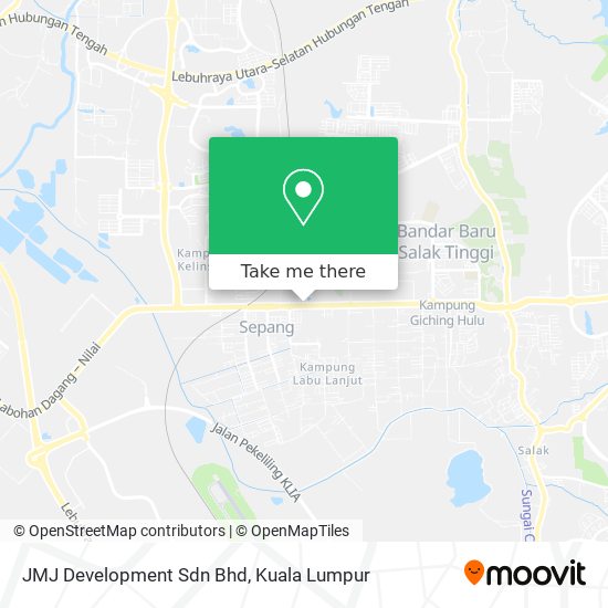 JMJ Development Sdn Bhd map