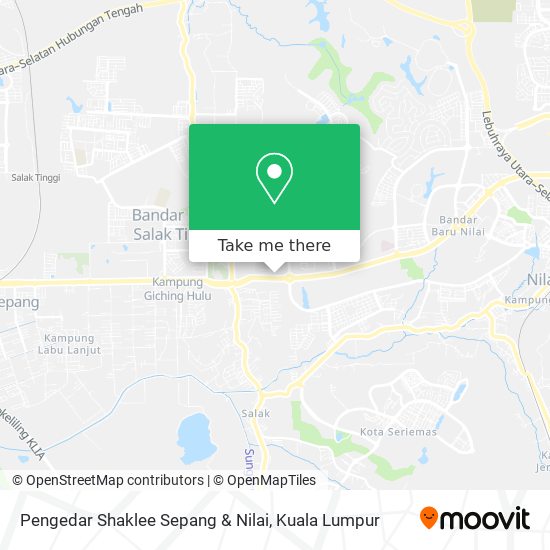 Peta Pengedar Shaklee Sepang & Nilai