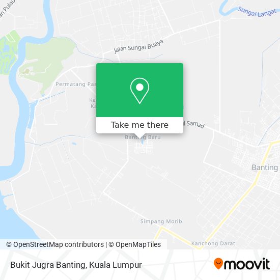 Bukit Jugra Banting map